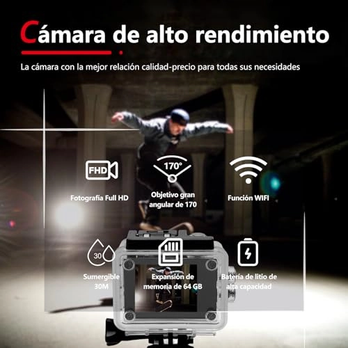 WiFi Action Camera 4K30