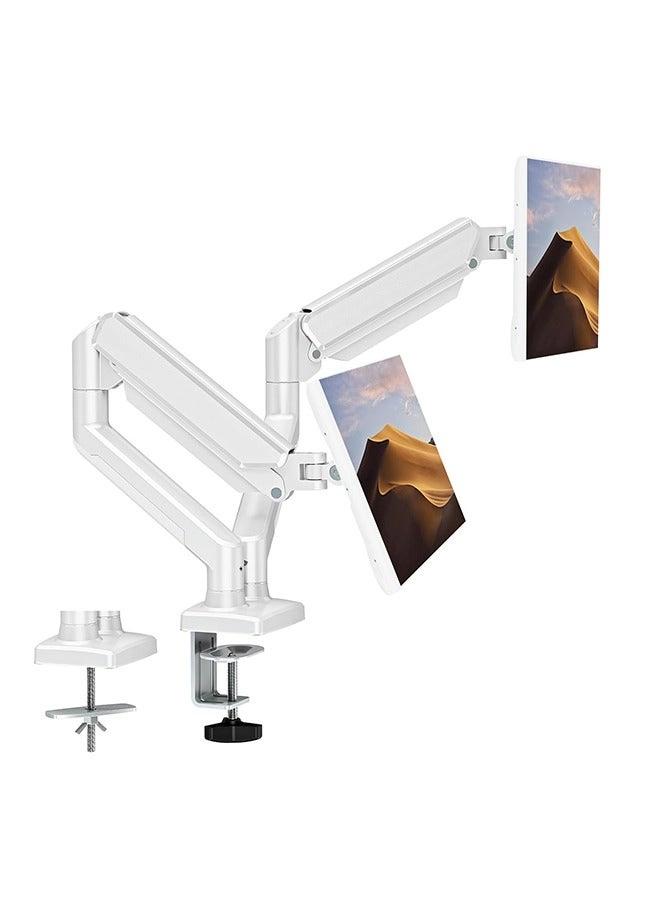 XiuWoo Dual Monitor Mount Stand - dual 13 to 32 Inch 75x75mm 100x100mm