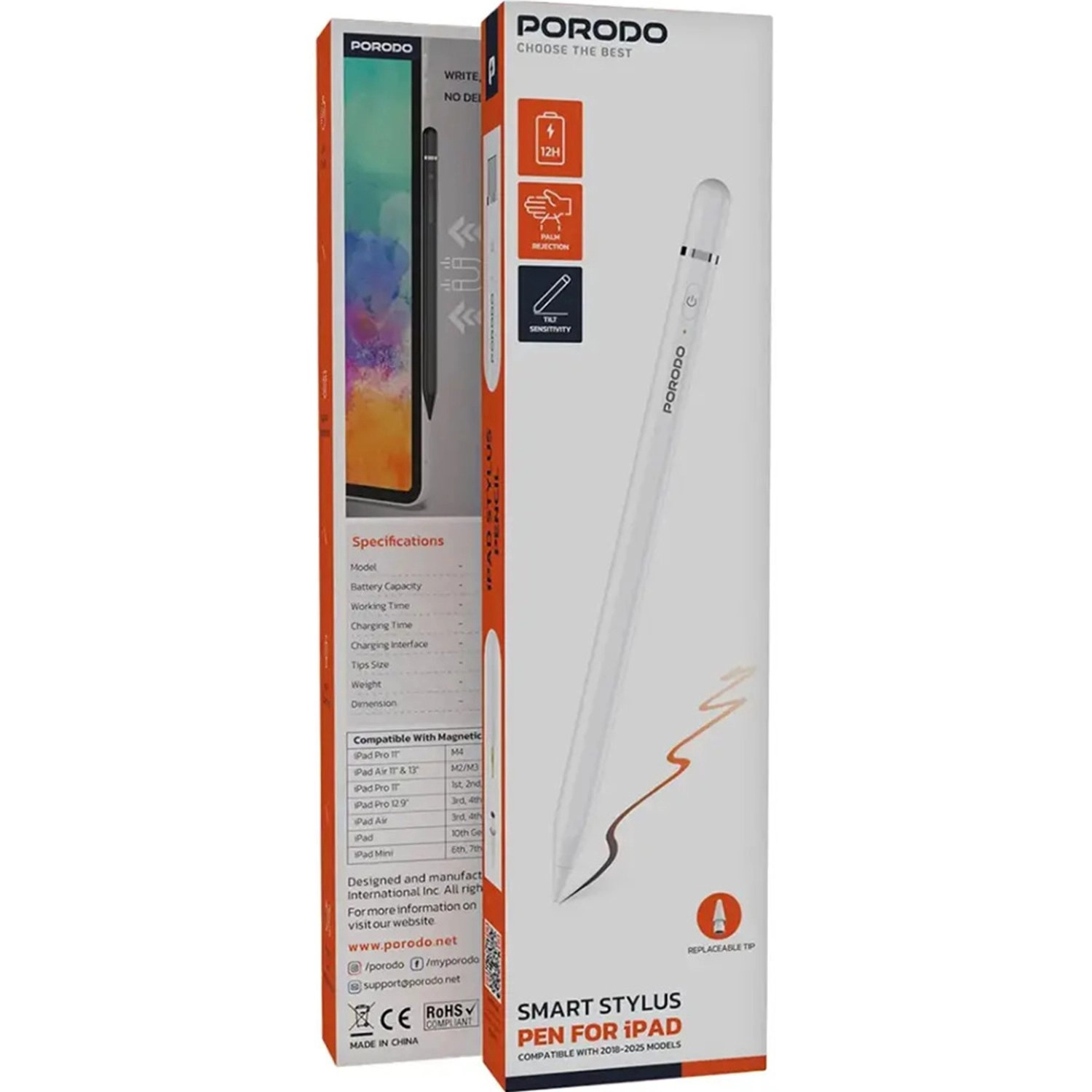 Smart Stylus Pen - 1.7mm tip 140mAh Type-C