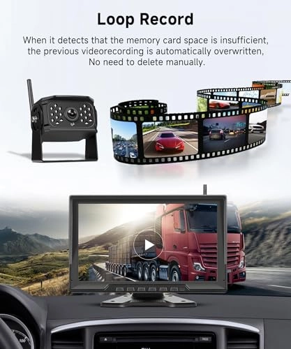 Digital Wired Rear Camera - Night Vision Wired 1080P Kit