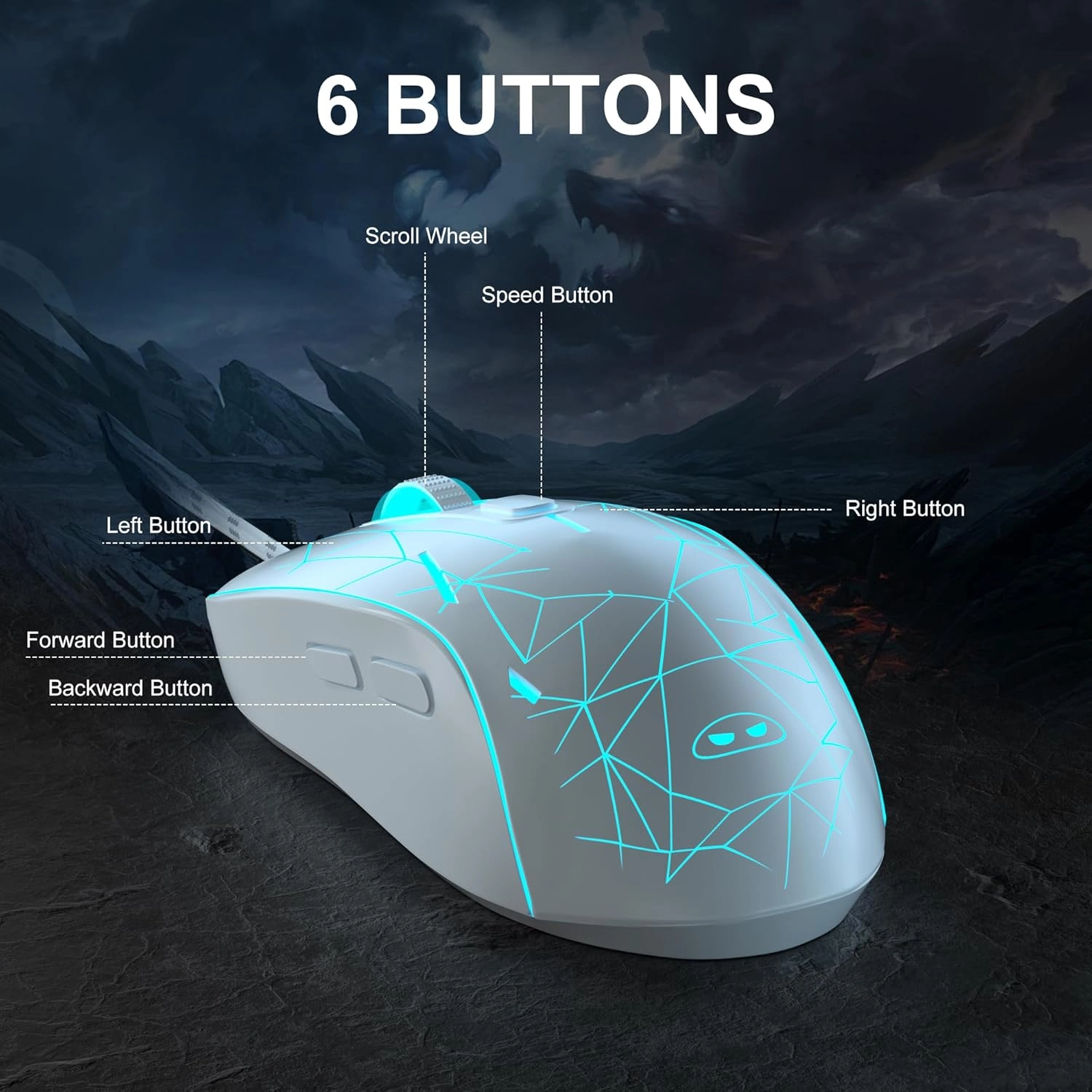 G6 Gaming Mouse - Wired