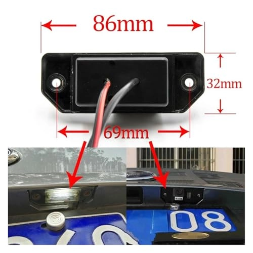 Reversing Camera - Universal RCA connector 680*480 720P
