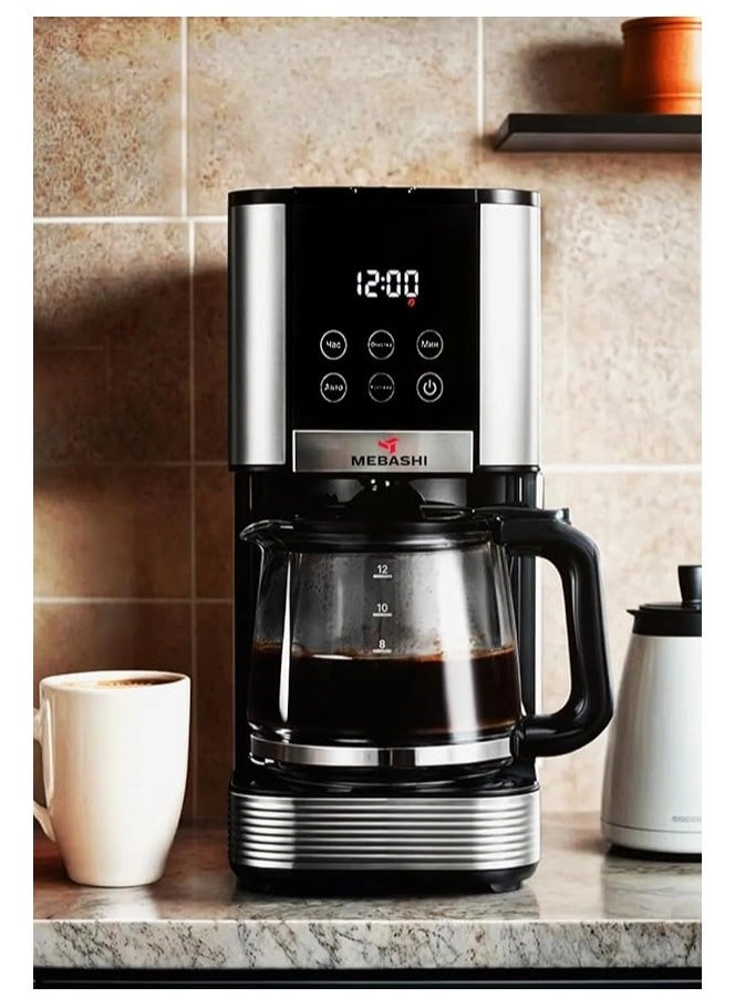 Drip Coffee Maker Touch Control 1.2L 1000W ME-DCM1005