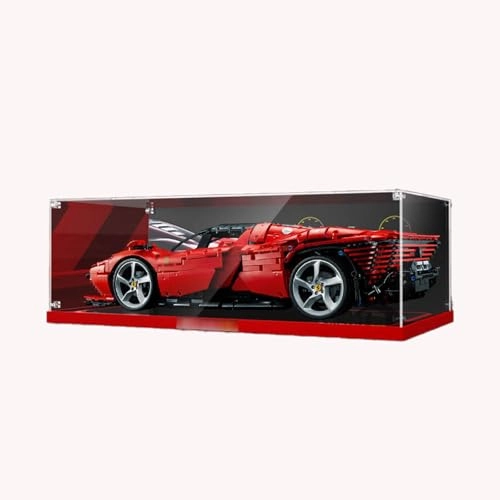 Acrylic Dustproof Display Case for LEGO 42143 Model Car