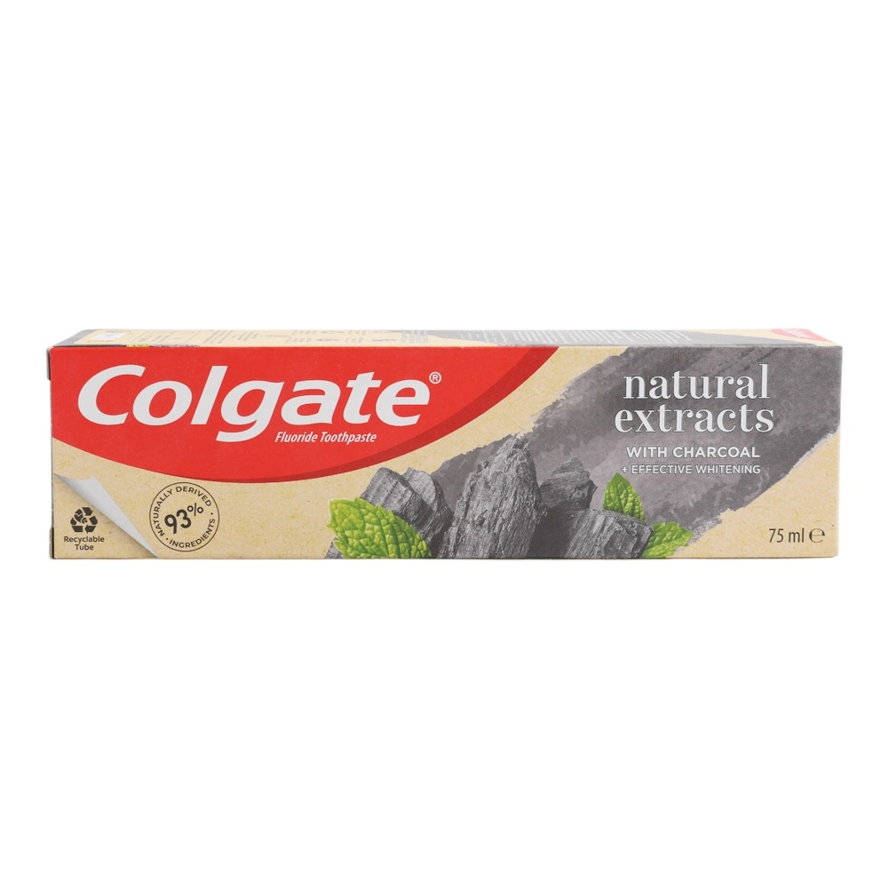 Natural Extracts Charcoal Toothpaste 75ml