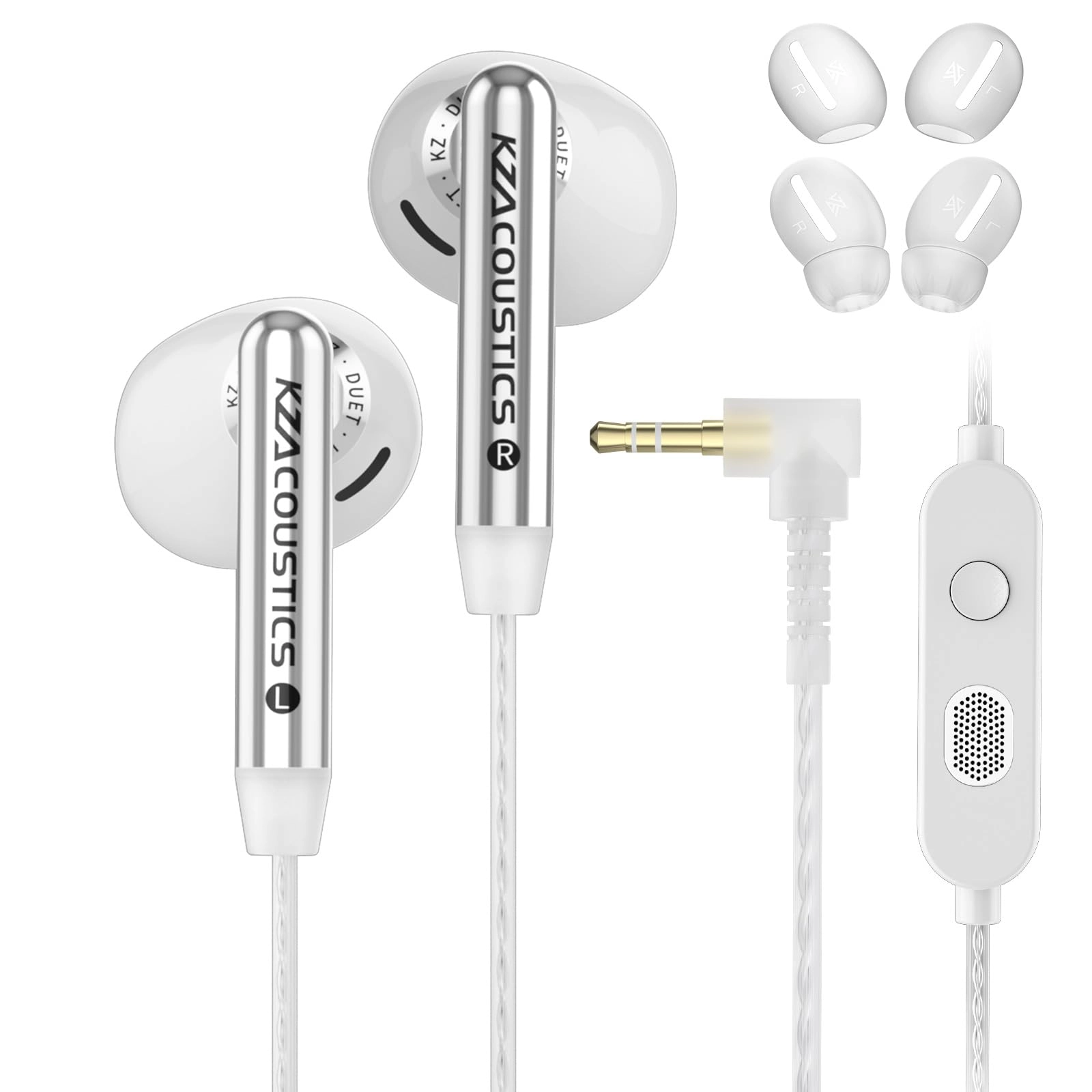 KZA COUSTICS Duet Wired Earbud