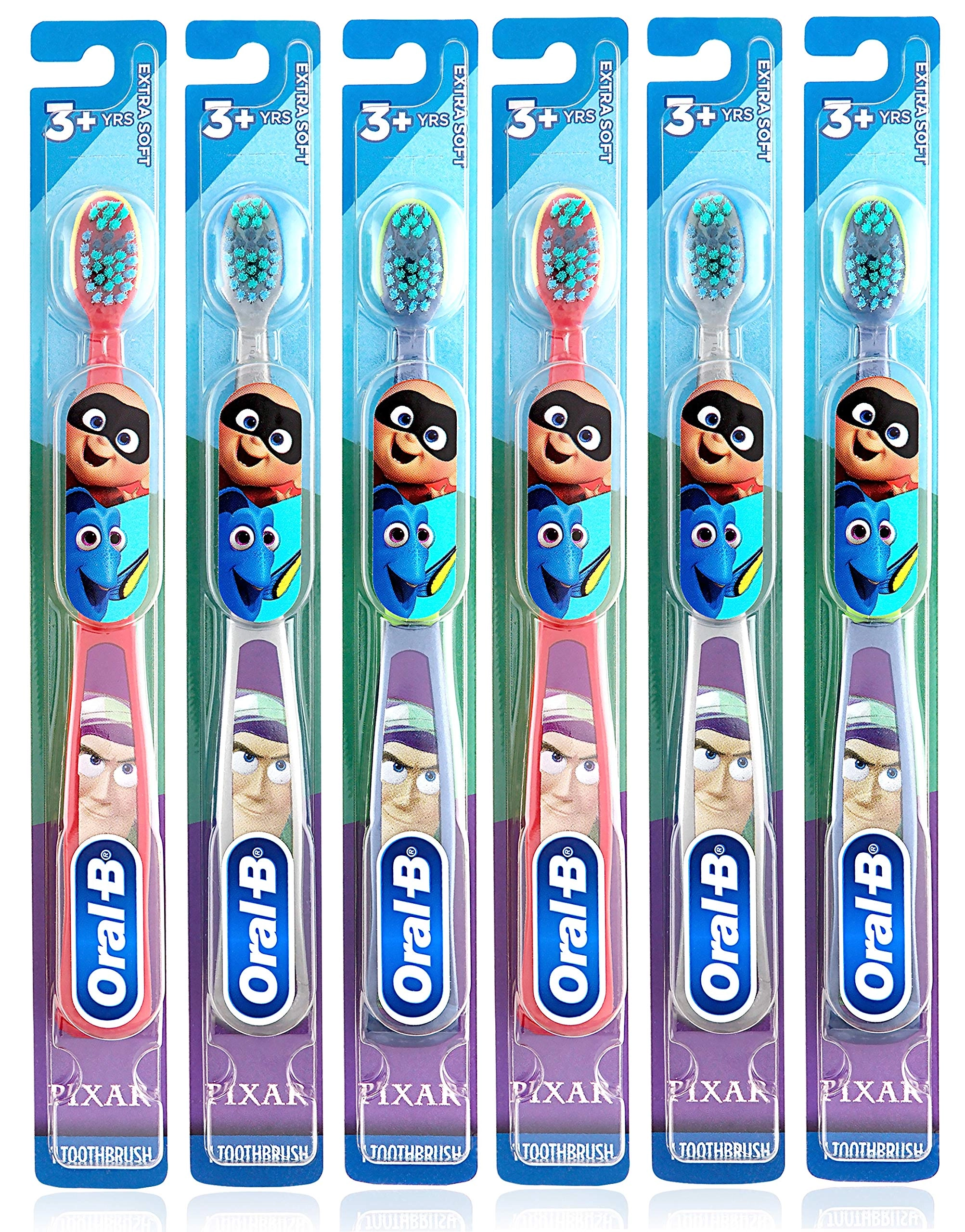 Oral-B Toy Story Kids Toothbrush - Extra Soft 6-Piece Pack