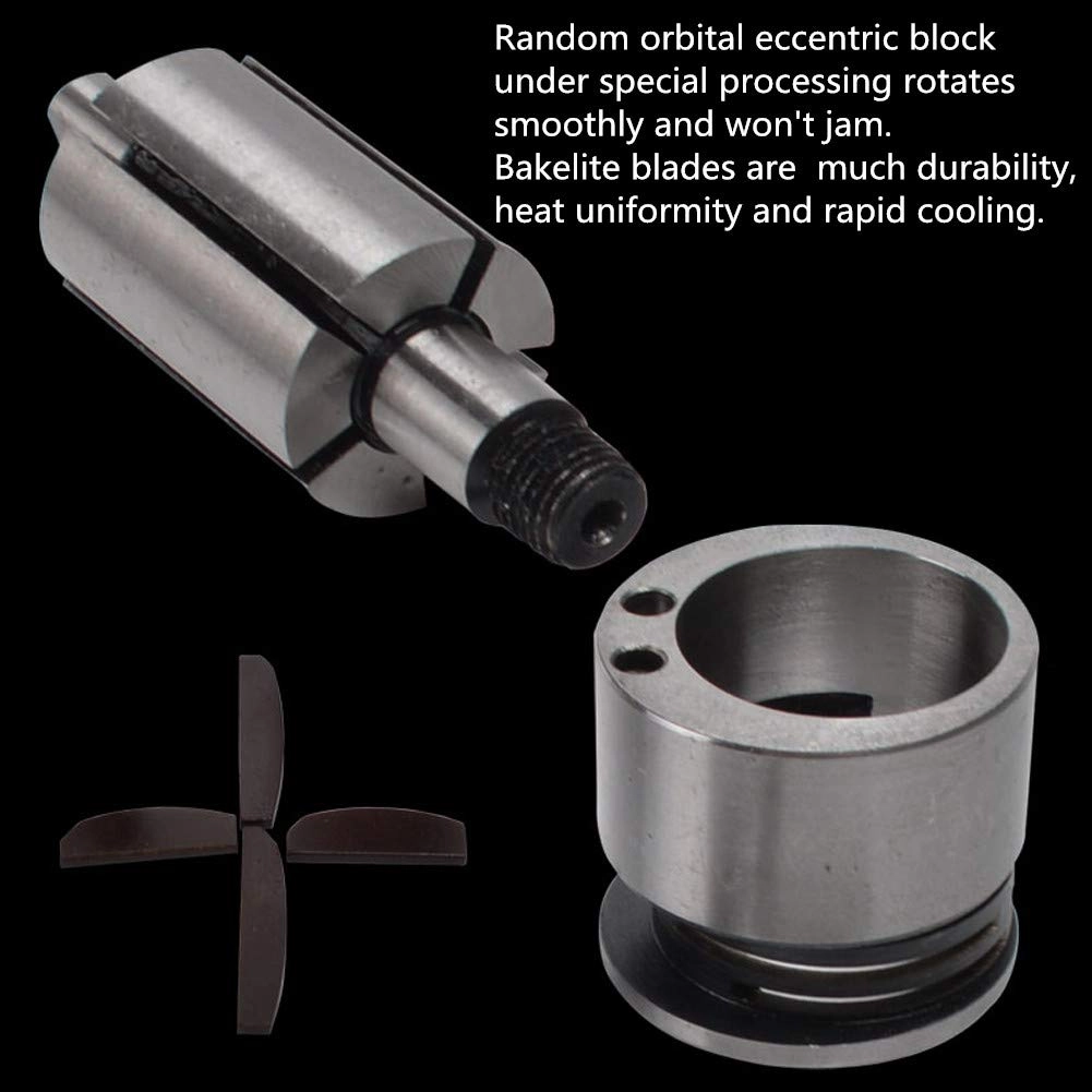 Mini Orbital Sander - 3-inch Dual Action Black