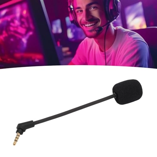 Replacement Gaming Microphone 3.5mm-Mini-Jack Microphone