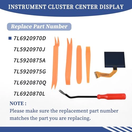 Instrument Cluster Center Display - 7L6920970D