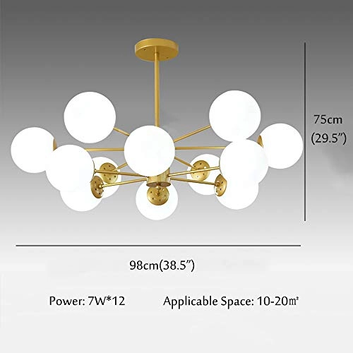 Magic Bean Molecular Chandelier