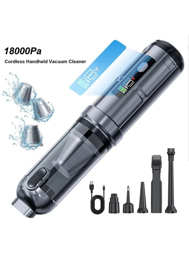 4-in-1 Wireless Handheld Vacuum Cleaner - 2000mAh
