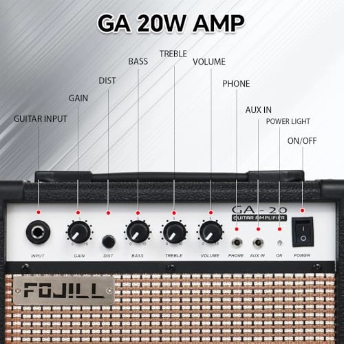 Electric Guitar Amplifier - 20W Portable
