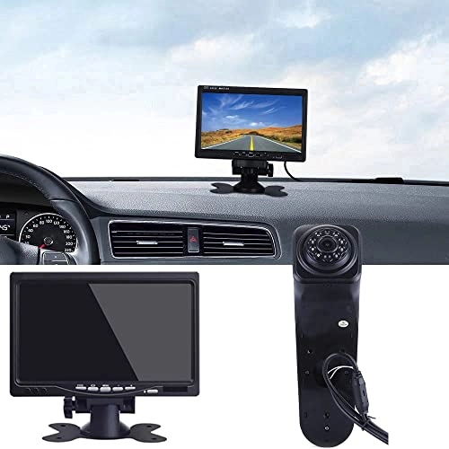 Third Roof Brake Light Reversing Camera - Night vision 628 x 586 pixels + TFT LCD Monitor - 7 Inches