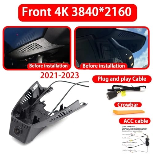 Dash Cam - 4K 2160P for Benz E Class A238 Cabriolet Convertible 2016-2023