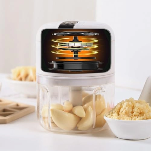 Mini Garlic Masher - 250ml USB Rechargeable