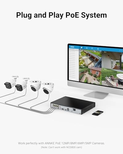 GSA 6.0MP NVR - Up to 4 channels + 4.0MP Wired IP Camera