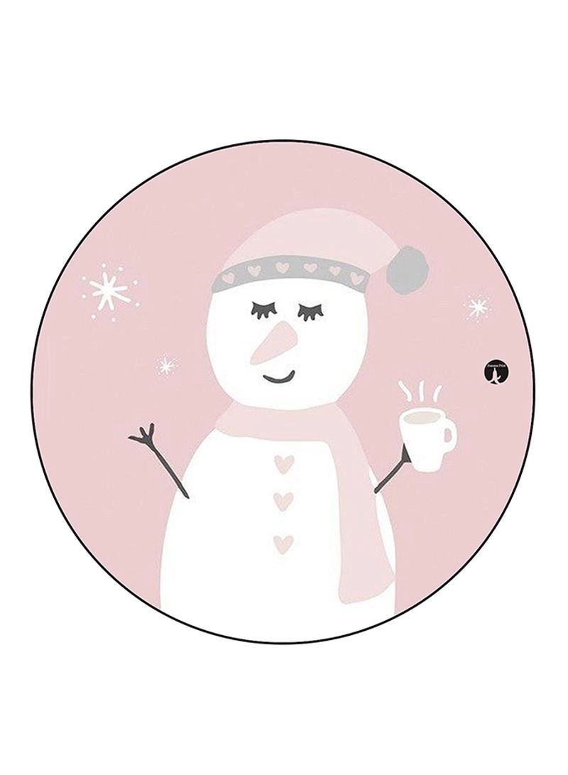 RKN Snow Man Printed Mouse Pad