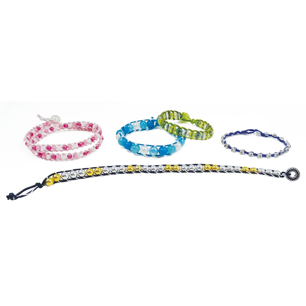 Wrap Bracelets Kit - Suitable for 8 to 13+ yrs Instruction sheet included