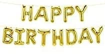 Happy Birthday Letter Balloon - Birthday