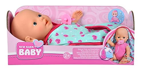 New Born Baby Doll - 30 cm Drinking and Wet Function Ages 24 months+
