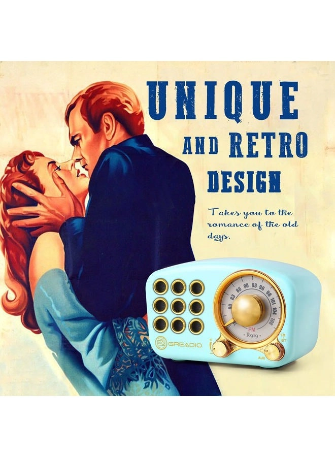 GR919B - Retro Bluetooth 5.0 Blue