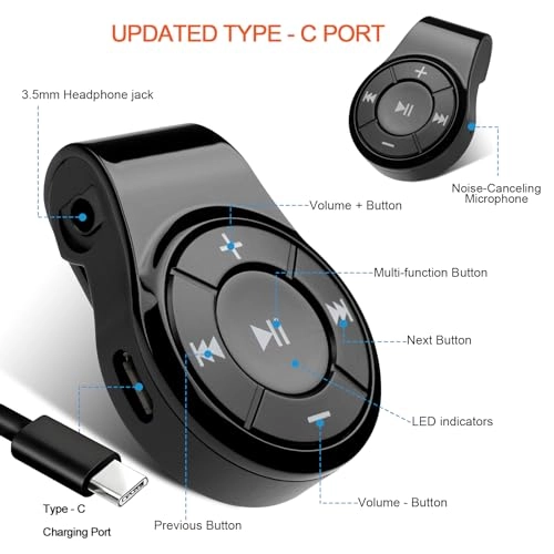 Clip - Bluetooth V5.0 Built-In Rechargeable Battery