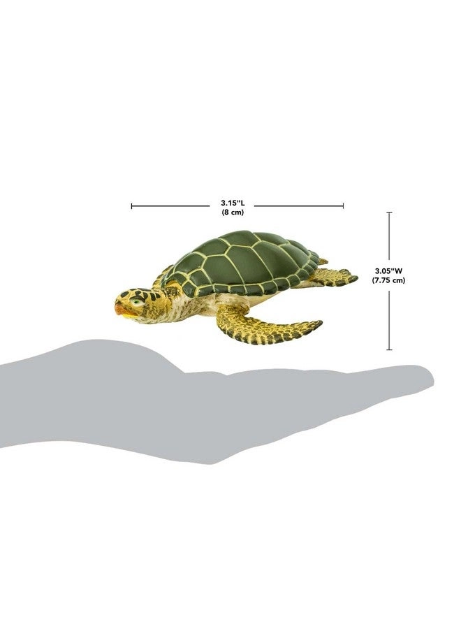 Children's Toy Figures - Green Sea Turtle