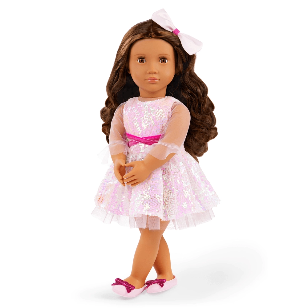 Katia Holiday Fashion Doll - 18-inch Pink Ages 3+