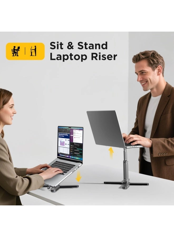 360° Rotating Laptop Stand - up to 16”