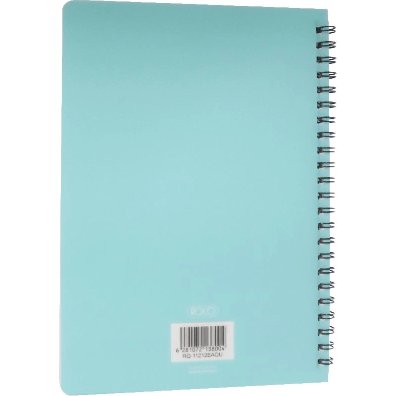 Notebook 19 X 26 cm Spiral - Grid 100 Sheets
