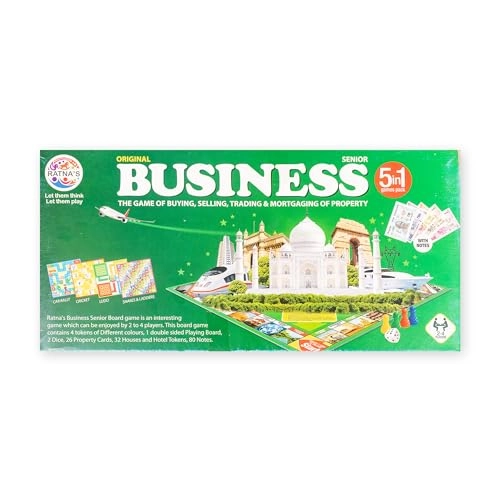 Strategy 5 in 1 Business Game - 5 years and up