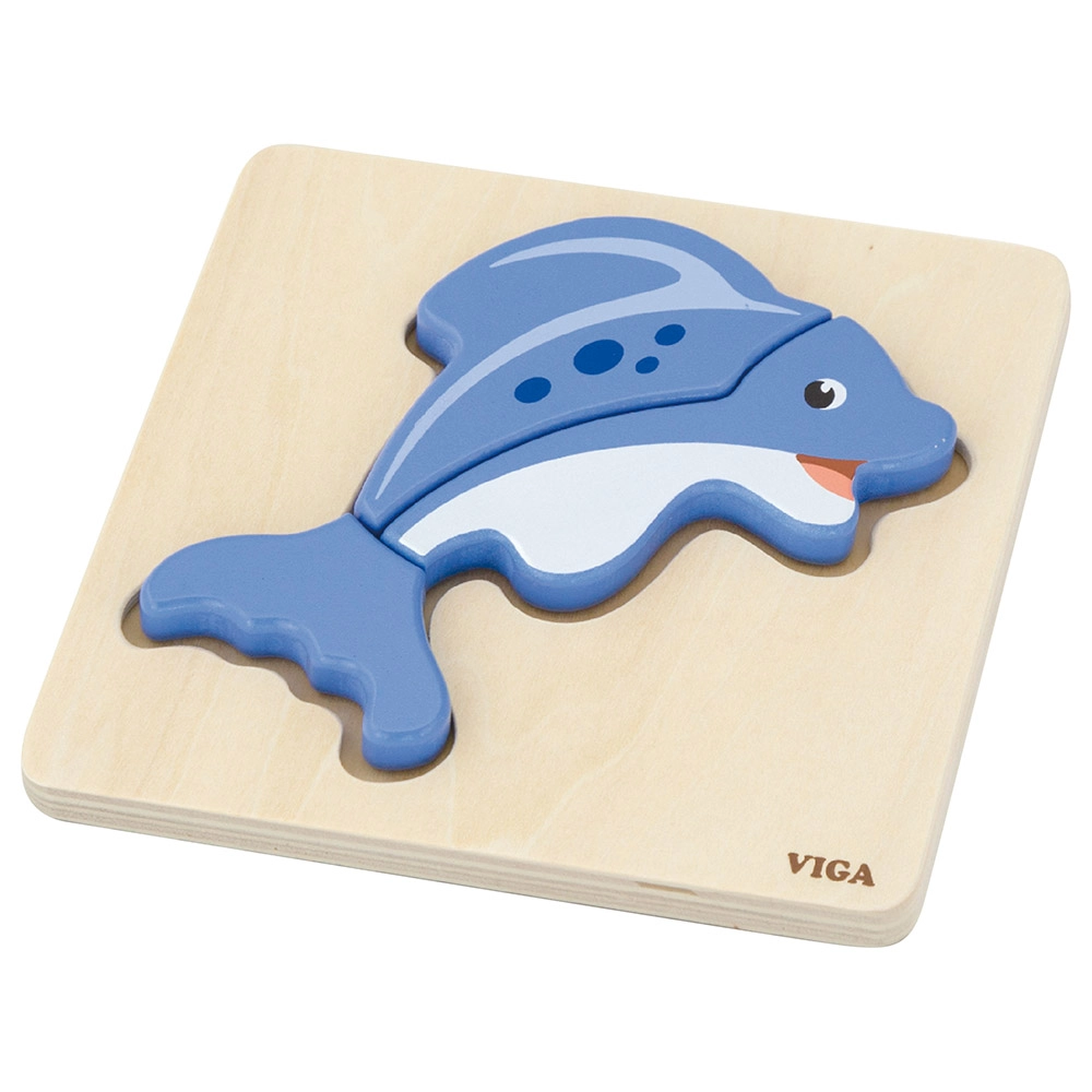VIGA Fish Puzzle (PCG-59934) - 3-5 pcs