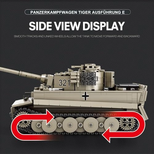 German Tank - 1138 pcs