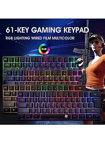 60% Wired Gaming Keyboard