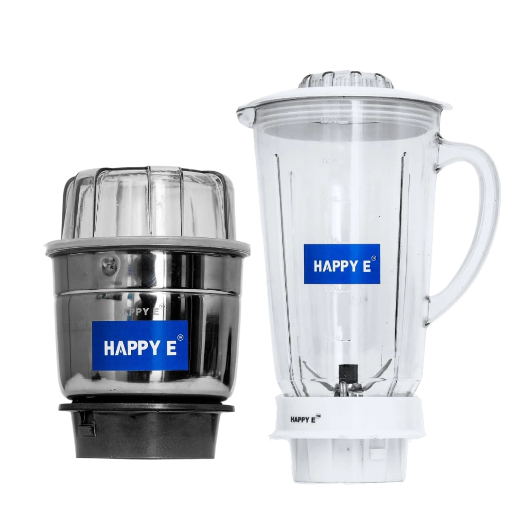 HAPPY E Small Jar - 400ml + Large Plastic Jar - 1500ml