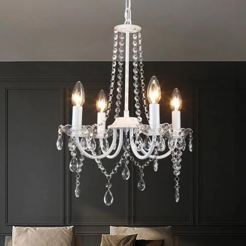 Crystal Chandelier - 59-inch adjustable chain