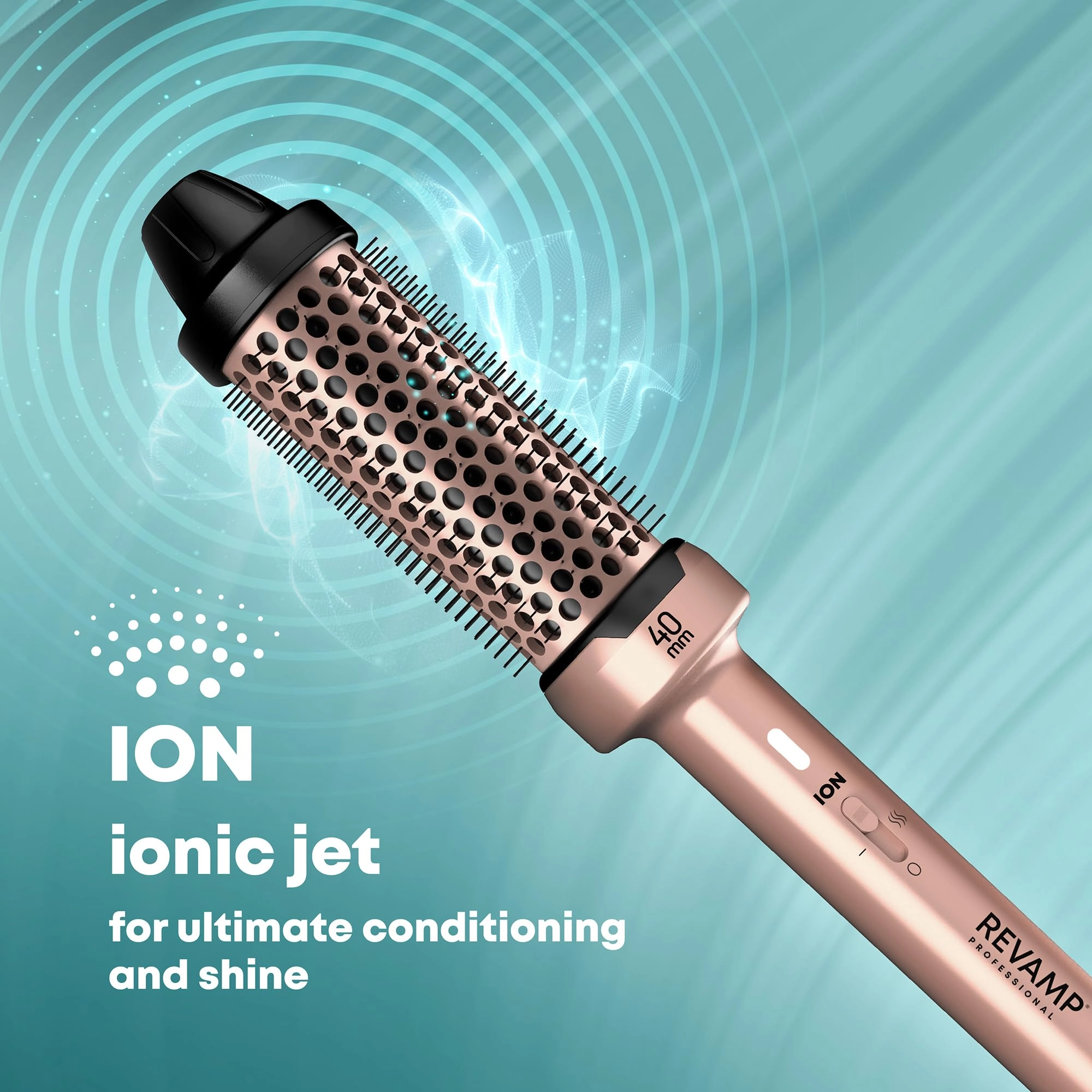 Ceramic Hot Brush Styler - 40 mm