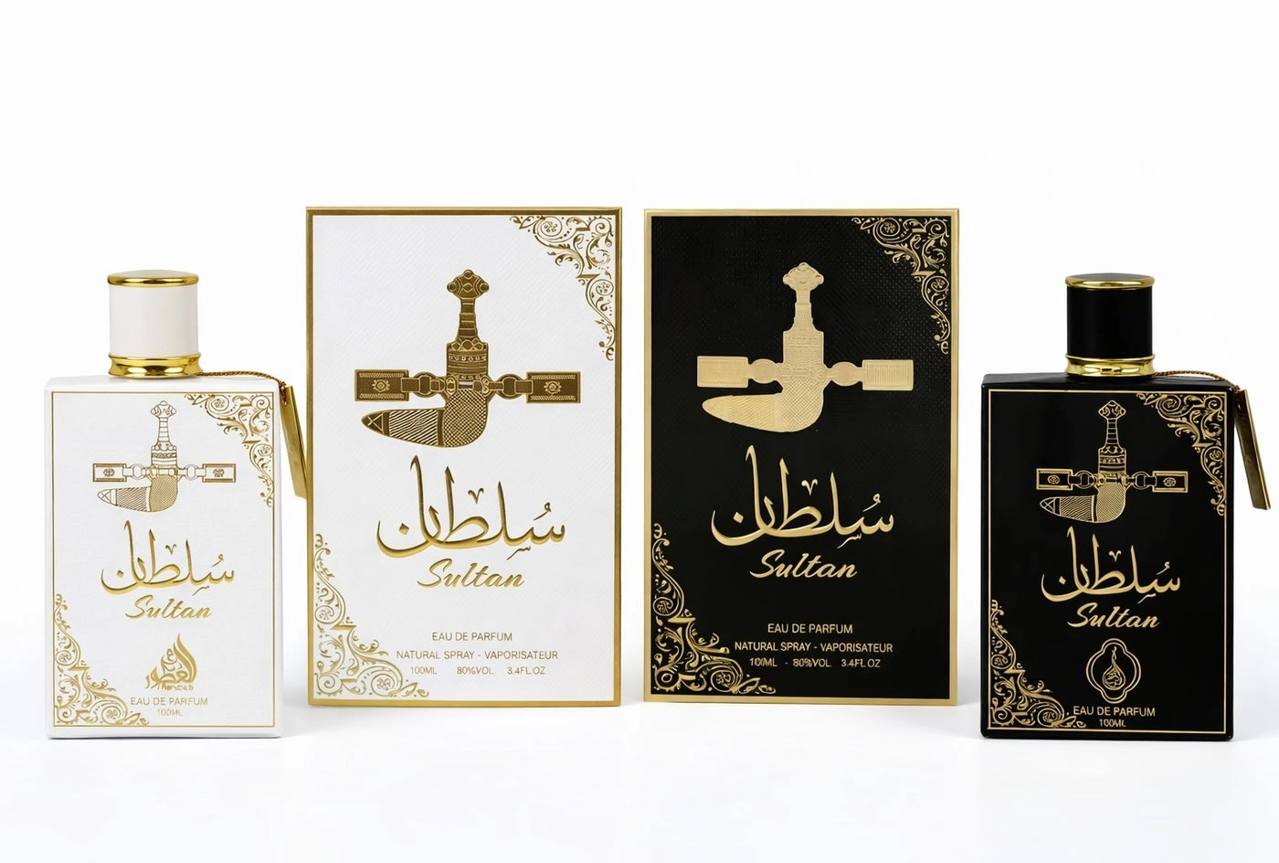 Sultan Eau de Parfum 100ml Pack