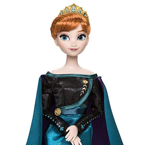 Queen Anna Classic Doll - 11 1/2'' H Frozen 2 + Snow Queen Elsa Classic Doll Ages 3+