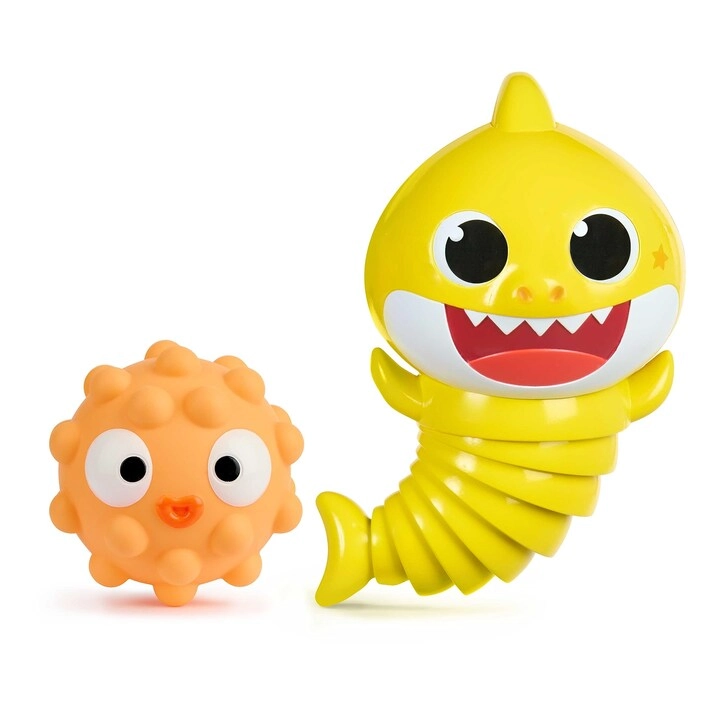 Baby Shark Click & Wiggle - 4+ Months + Pop & Squish Fish