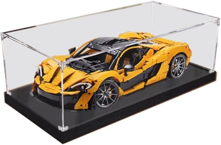 OYTOCLKU Acrylic Display Box for LEGO 42172 Racing - 2mm thickness