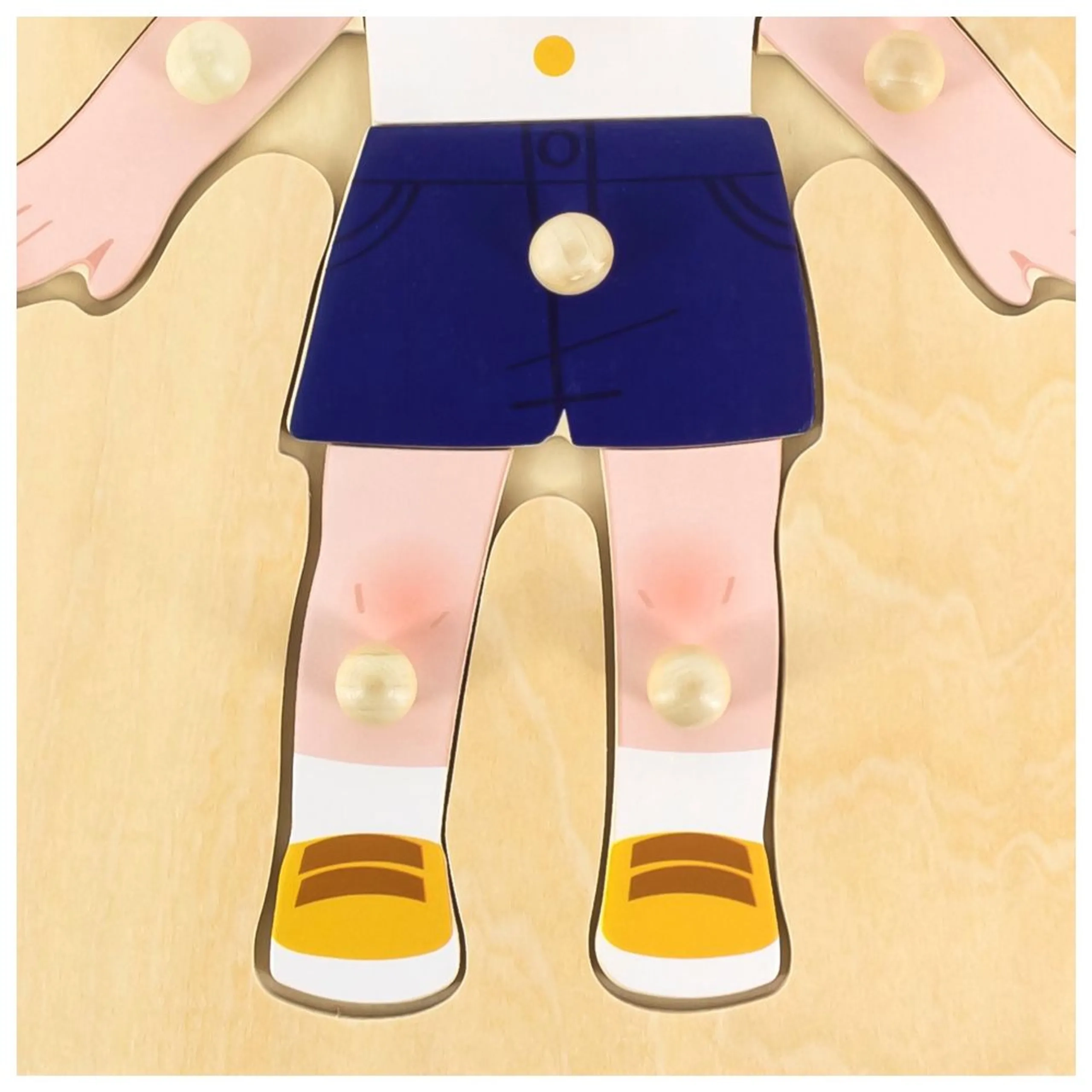 Body Parts Puzzle-Boy - 3 + 7 pcs