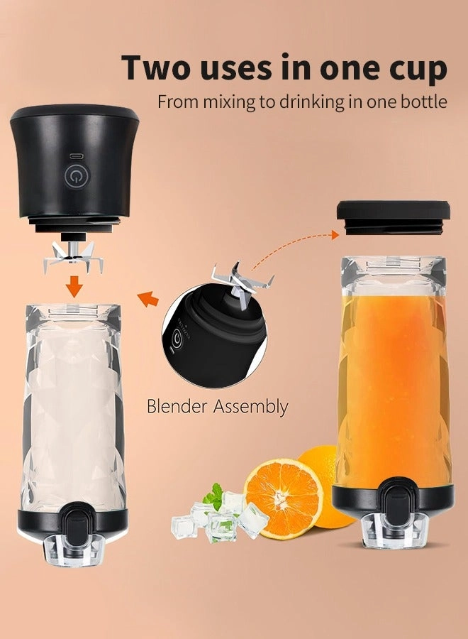 Portable Blender - Rechargeable Mini Electric Juicer