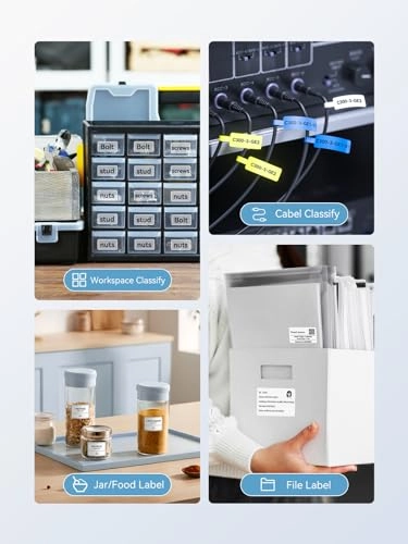 B1 - Label Maker 50*30mm Labels Space Blue