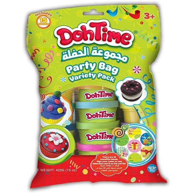 Rainbow Play Dough Party Pack - 3 years+