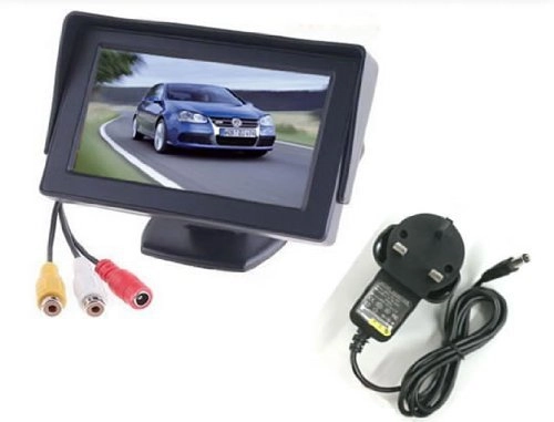 BW Corp LCD TFT Car Colour Rear View Camera Monitor - VGA