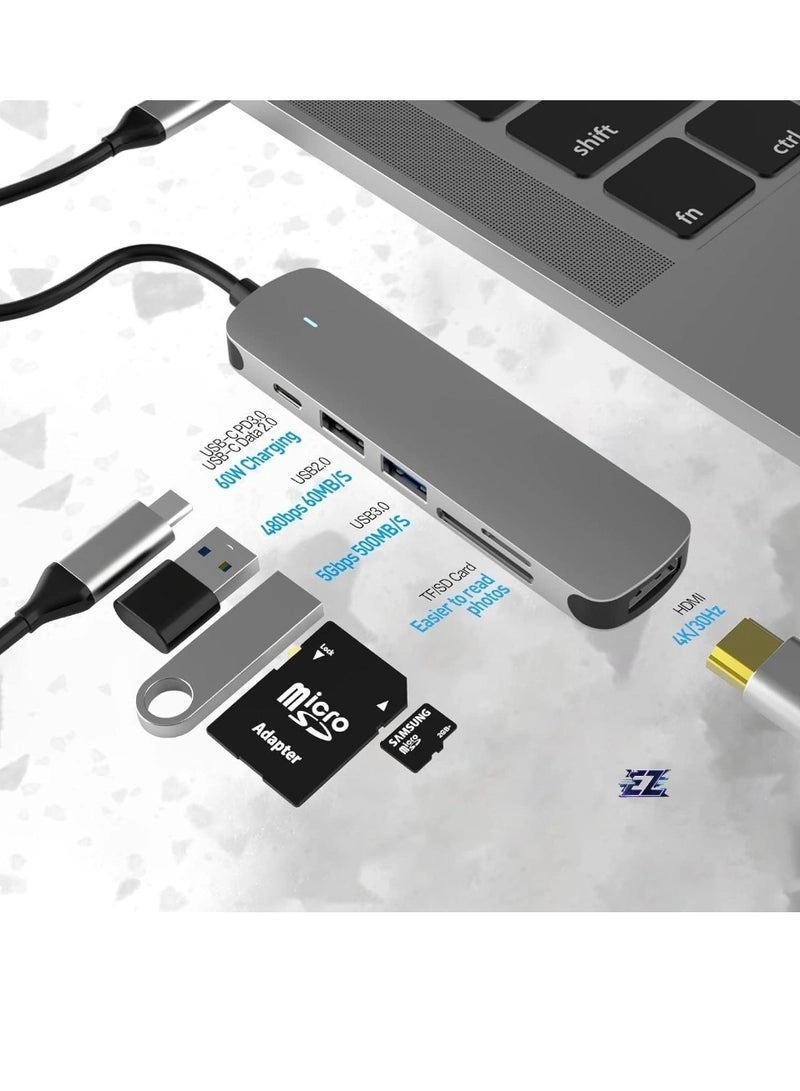 USB C Hub - 10-in-1 4K HDMI Ethernet