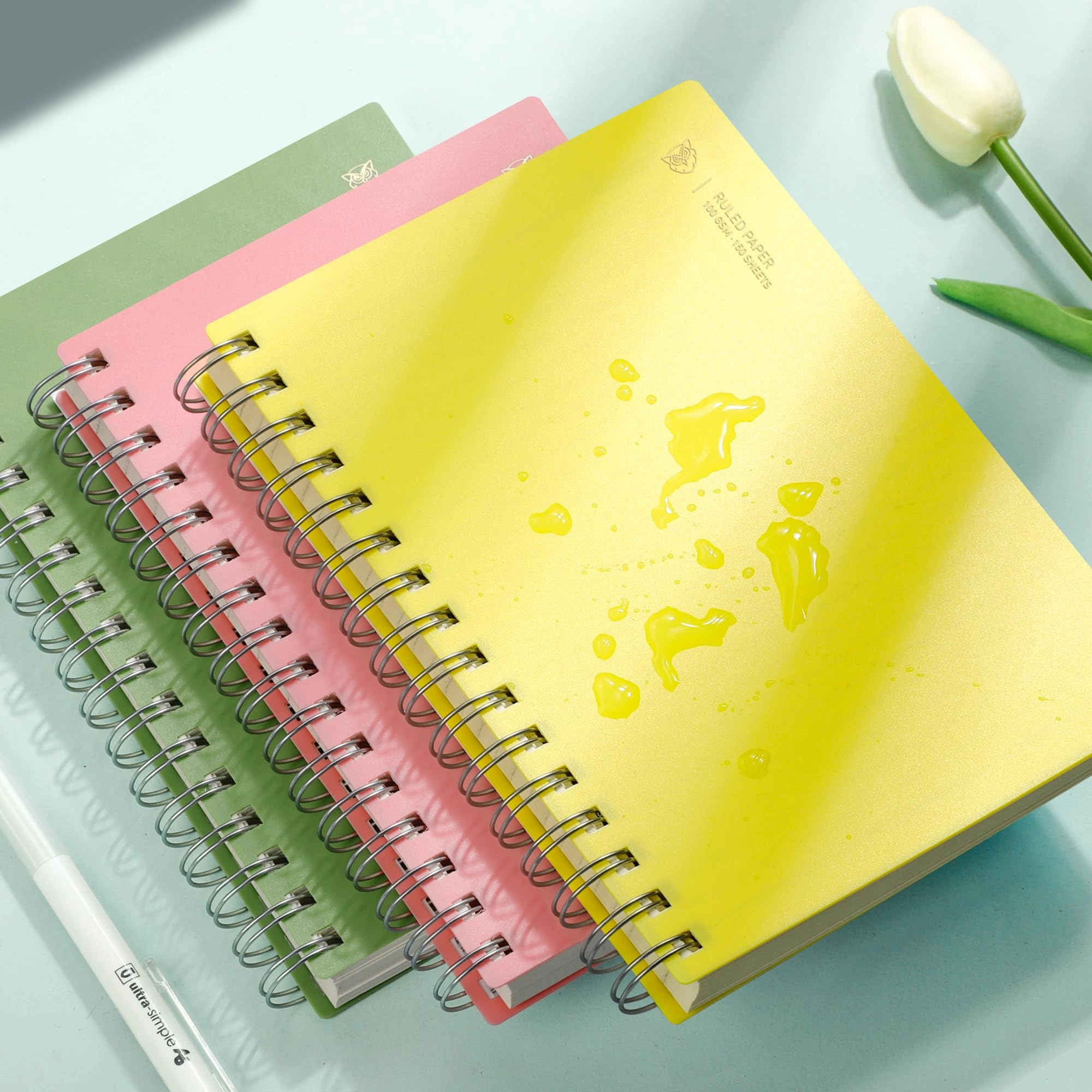 Notebook A5 Spiral - Lined 150 Sheets
