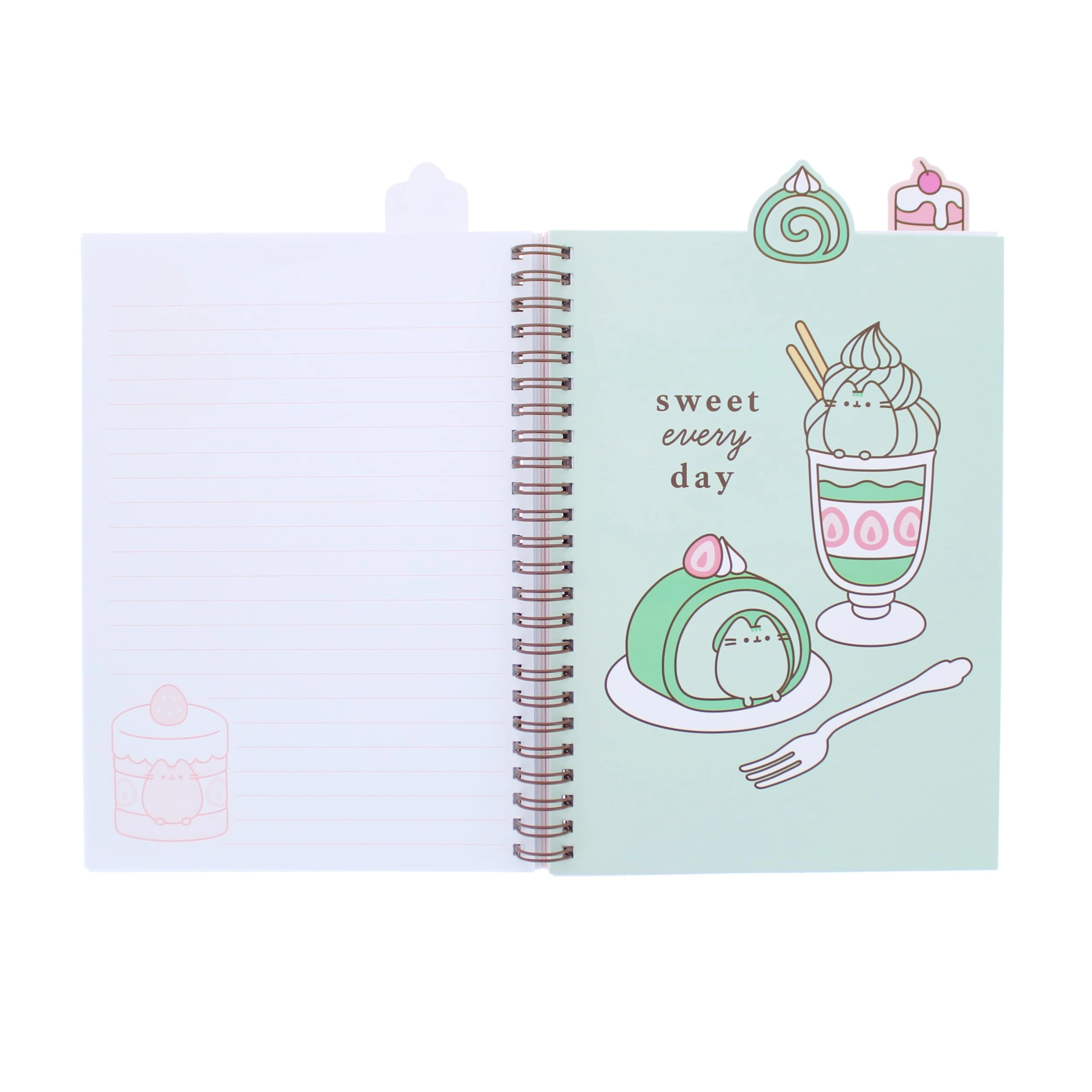Pusheen Project Notebook A5 Spiral - Lined 80 Sheets
